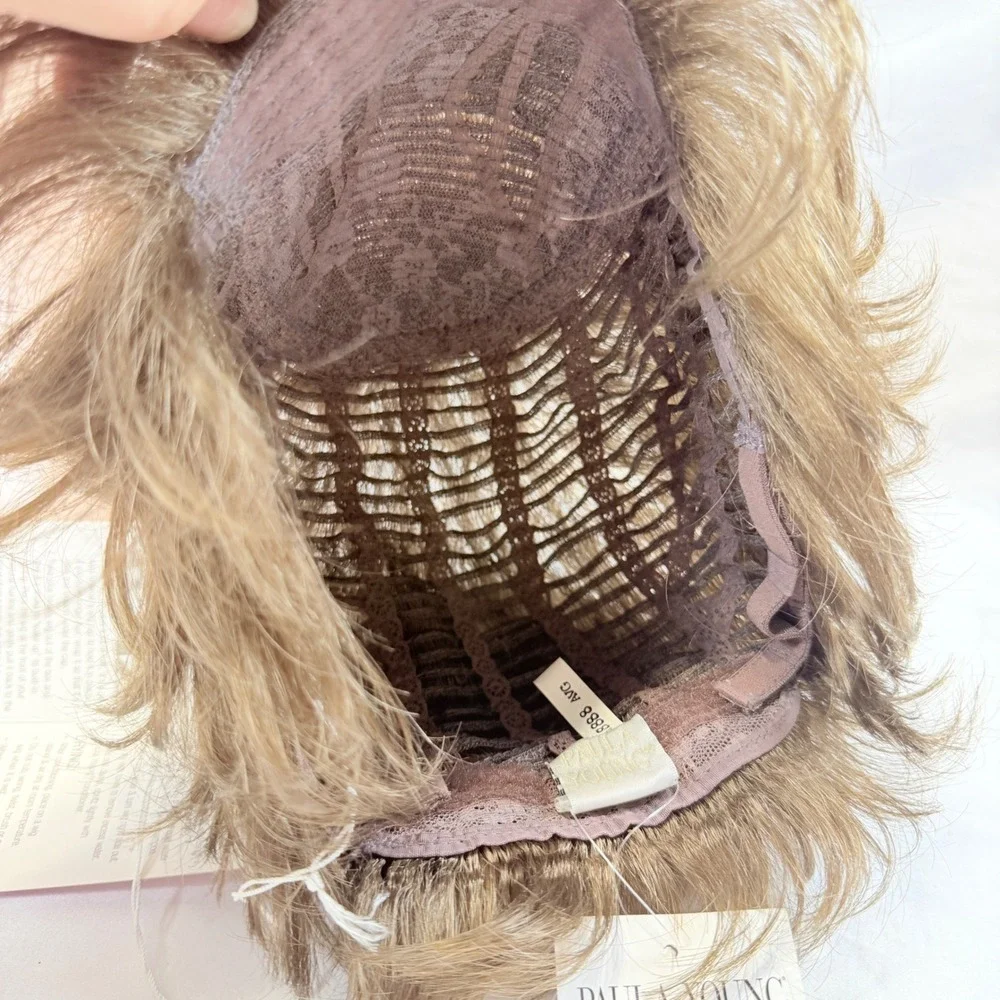 Paula Young Rockwood-A Wig Womens Average Size 10 Brown Short Layered Synthetic